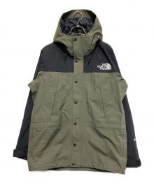 THE NORTH FACE（ザ ノース フェイス）の古着「マウンテンライトジャケット」｜グリーン×ブラック