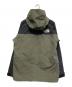 THE NORTH FACE (ザ ノース フェイス) マウンテンライトジャケット グリーン×ブラック サイズ:M：16000円