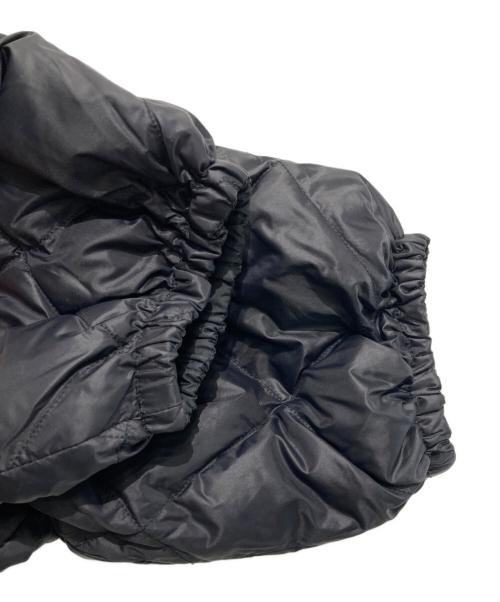 TAION（タイオン）TAION (タイオン) UNFILO (アンフィーロ) 襟ボアダウンジャケット ブラック サイズ:Sの古着・服飾アイテム