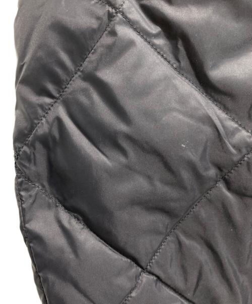 TAION（タイオン）TAION (タイオン) UNFILO (アンフィーロ) 襟ボアダウンジャケット ブラック サイズ:Sの古着・服飾アイテム