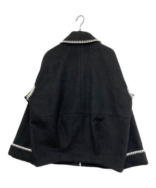 rosy monster（ロージーモンスター）rosy monster (ロージーモンスター) ハマグリコート ブラック サイズ:FREEの古着・服飾アイテム