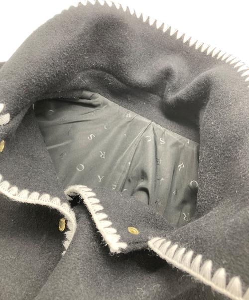 rosy monster（ロージーモンスター）rosy monster (ロージーモンスター) ハマグリコート ブラック サイズ:FREEの古着・服飾アイテム