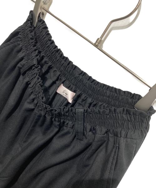 Sono（ソーノ）Sono (ソーノ) EVERY TIME ワイドリボンパンツ ブラック サイズ:Lの古着・服飾アイテム