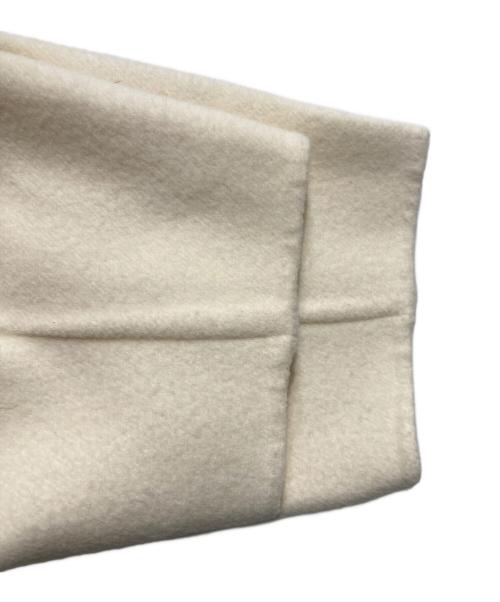 CADUNE（カデュネ）CADUNE (カデュネ) フードリバーコート ホワイト サイズ:36の古着・服飾アイテム