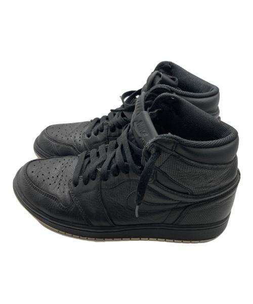 NIKE（ナイキ）NIKE (ナイキ) AIR JORDAN 1 RETRO HIGH OG ブラック サイズ:26.5の古着・服飾アイテム