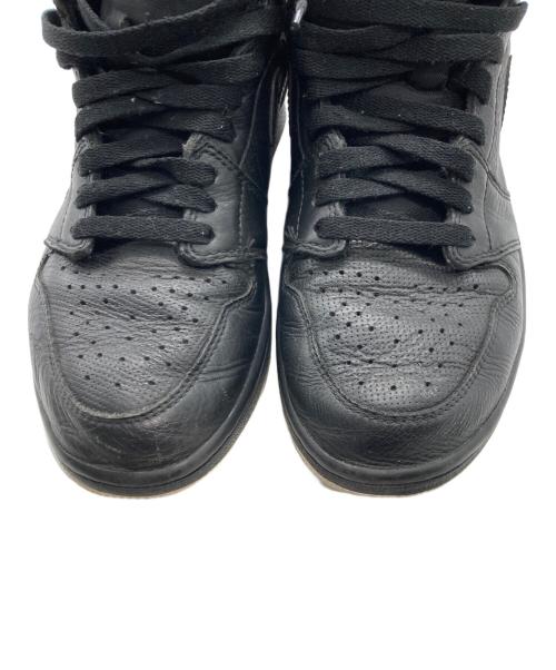 NIKE（ナイキ）NIKE (ナイキ) AIR JORDAN 1 RETRO HIGH OG ブラック サイズ:26.5の古着・服飾アイテム