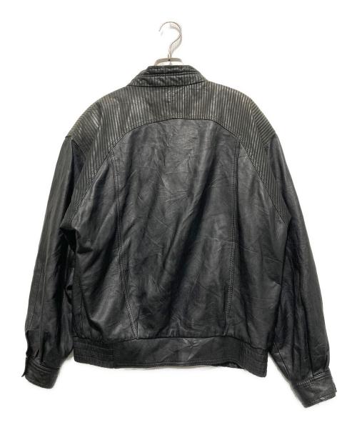 Victor（ビクター）victor (ビクター) レザージャケット ブラック サイズ:40の古着・服飾アイテム