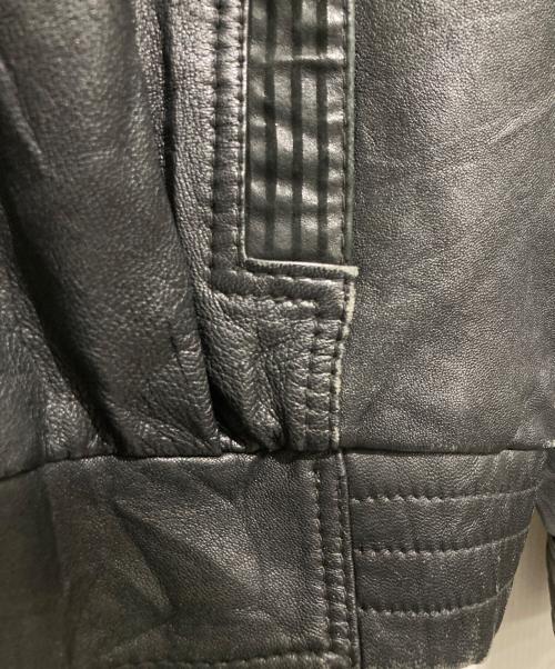 Victor（ビクター）victor (ビクター) レザージャケット ブラック サイズ:40の古着・服飾アイテム