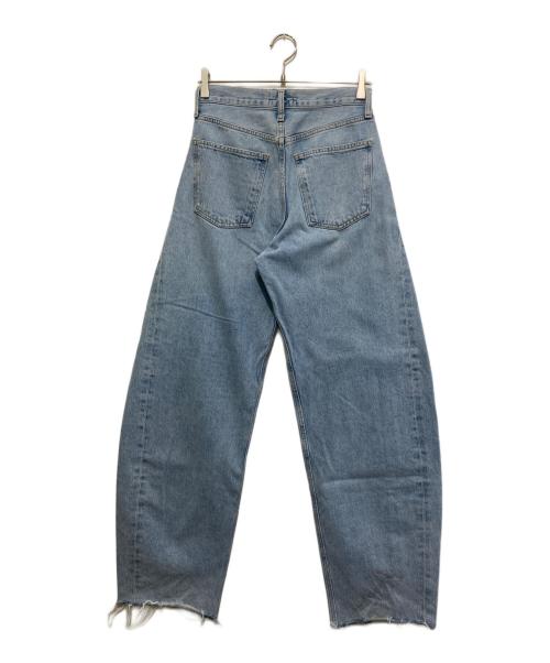 AGOLDE（エーゴールドイー）AGOLDE (エーゴールドイー) Luna Pieced スカイブルー サイズ:26の古着・服飾アイテム