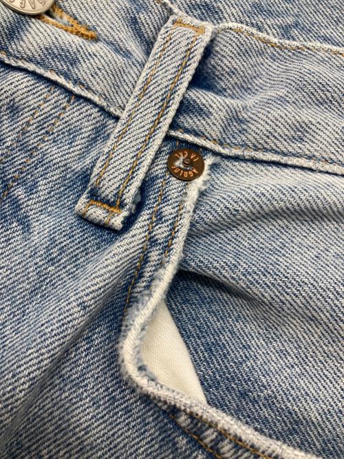 AGOLDE（エーゴールドイー）AGOLDE (エーゴールドイー) Luna Pieced スカイブルー サイズ:26の古着・服飾アイテム