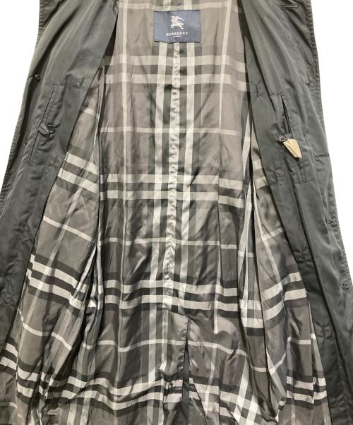 BURBERRY LONDON（バーバリーロンドン）BURBERRY LONDON (バーバリーロンドン) トレンチコート ブラック サイズ:LLの古着・服飾アイテム