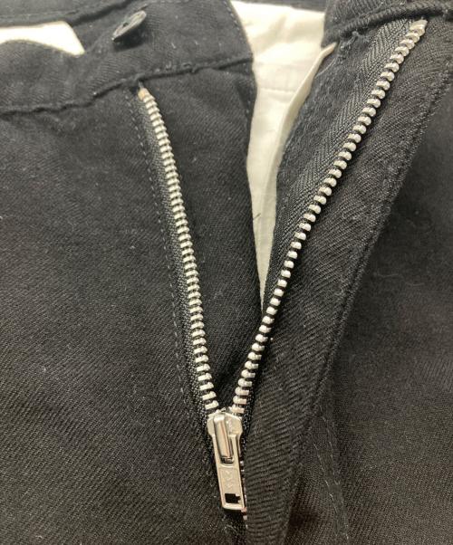 COMME des GARCONS HOMME PLUS（コムデギャルソンオムプリュス）COMME des GARCONS HOMME PLUS (コムデギャルソンオムプリュス) ウールパンツ ブラック サイズ:XSの古着・服飾アイテム