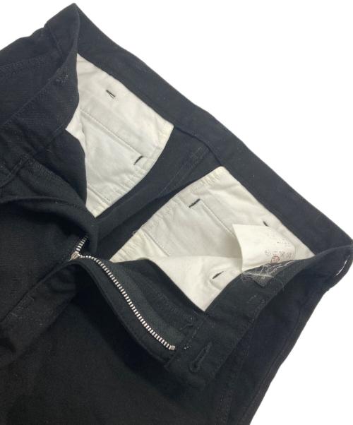 COMME des GARCONS HOMME PLUS（コムデギャルソンオムプリュス）COMME des GARCONS HOMME PLUS (コムデギャルソンオムプリュス) ウールパンツ ブラック サイズ:XSの古着・服飾アイテム