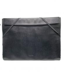 JIL SANDER（ジルサンダー）の古着「クラッチバッグ」｜ブラック