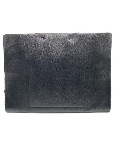 JIL SANDER（ジルサンダー）JIL SANDER (ジルサンダー) クラッチバッグ ブラックの古着・服飾アイテム