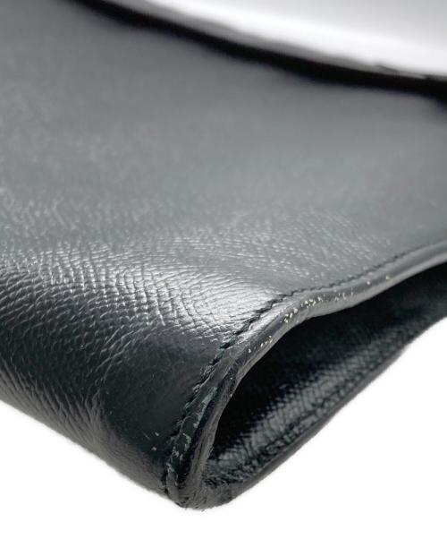 JIL SANDER（ジルサンダー）JIL SANDER (ジルサンダー) クラッチバッグ ブラックの古着・服飾アイテム