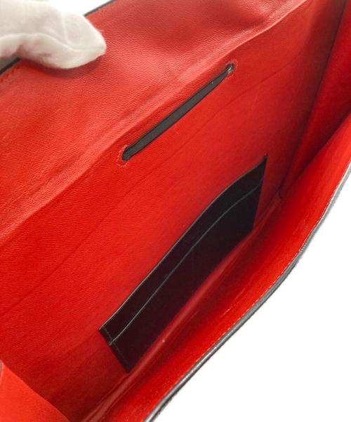 JIL SANDER（ジルサンダー）JIL SANDER (ジルサンダー) クラッチバッグ ブラックの古着・服飾アイテム