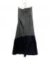 Y's (ワイズ) 切替スカート ブラック×グレー サイズ:S：6000円