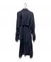 beautiful people (ビューティフルピープル) レーヨンスプリングコート ネイビー サイズ:36：7000円