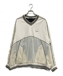 MAISON SPECIAL（メゾンスペシャル）の古着「SPECIAL Piping Sideline Tops」｜ベージュ