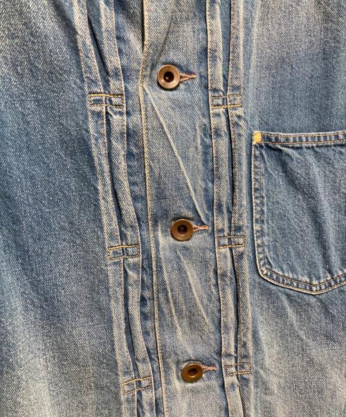 BRU NA BOINNE（ブルーナボイン）BRU NA BOINNE (ブルーナボイン) デニムジャケット インディゴ サイズ:00の古着・服飾アイテム