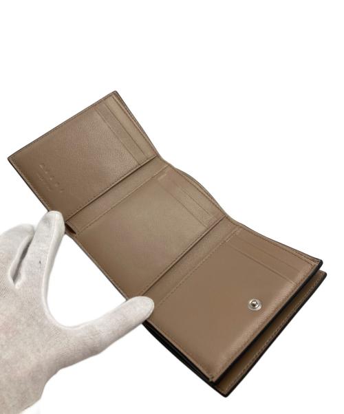 MARNI（マルニ）MARNI (マルニ) レザー3つ折り財布 グリーンの古着・服飾アイテム