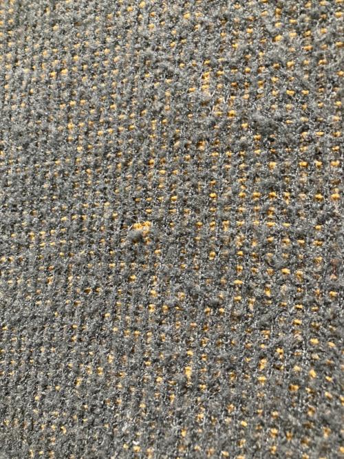 ISSEY MIYAKE（イッセイミヤケ）ISSEY MIYAKE (イッセイミヤケ) 裾スリットハイネックニット ブラック×ベージュ サイズ:2の古着・服飾アイテム