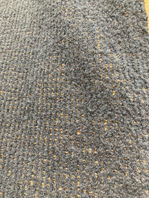 ISSEY MIYAKE（イッセイミヤケ）ISSEY MIYAKE (イッセイミヤケ) 裾スリットハイネックニット ブラック×ベージュ サイズ:2の古着・服飾アイテム