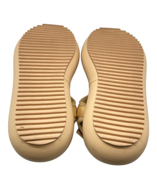 YELLO（イエロ）YELLO (イエロ) スニーカーサンダル ベージュ サイズ:XLの古着・服飾アイテム