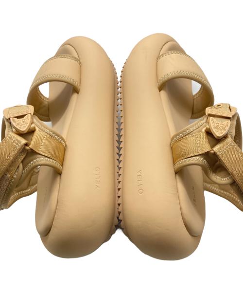 YELLO（イエロ）YELLO (イエロ) スニーカーサンダル ベージュ サイズ:XLの古着・服飾アイテム