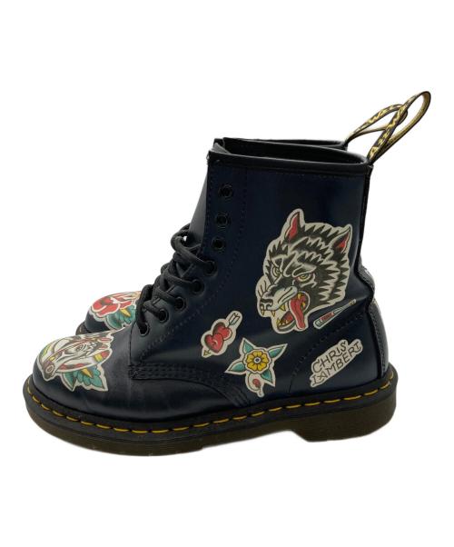 Dr.Martens（ドクターマーチン）Dr.Martens (ドクターマーチン) 1460 CHRIS Chris Lambert ブラック サイズ:UK6の古着・服飾アイテム