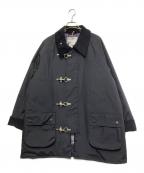 Barbour×STEVEN ALANバブアー×スティーブンアラン）の古着「Fireman Jacket」｜ブラック