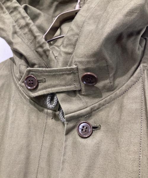 blurhms ROOTSTOCK（ブラームスルーツストック）blurhms ROOTSTOCK (ブラームスルーツストック) Moleskin Snow Parka（モールスキン・スノー・パーカ） オリーブ サイズ:3の古着・服飾アイテム