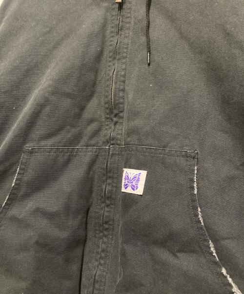 Needles（ニードルズ）Needles (ニードルズ) Zipped Work Hoody ブラック サイズ:Mの古着・服飾アイテム