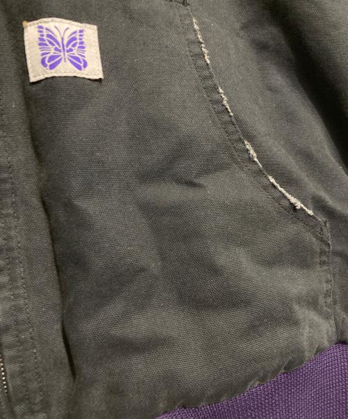 Needles（ニードルズ）Needles (ニードルズ) Zipped Work Hoody ブラック サイズ:Mの古着・服飾アイテム