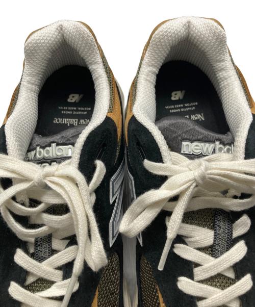 NEW BALANCE（ニューバランス）NEW BALANCE (ニューバランス) 990V3 ブラック×ベージュ サイズ:27.5の古着・服飾アイテム