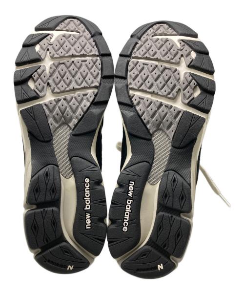 NEW BALANCE（ニューバランス）NEW BALANCE (ニューバランス) 990V3 ブラック×ベージュ サイズ:27.5の古着・服飾アイテム