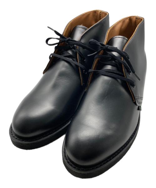 RED WING（レッドウィング）RED WING (レッドウィング) POSTMAN CHUKKA ブラック サイズ:26.5の古着・服飾アイテム