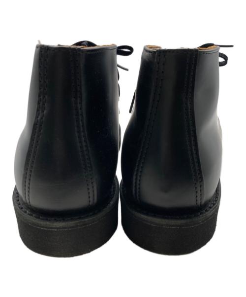RED WING（レッドウィング）RED WING (レッドウィング) POSTMAN CHUKKA ブラック サイズ:26.5の古着・服飾アイテム