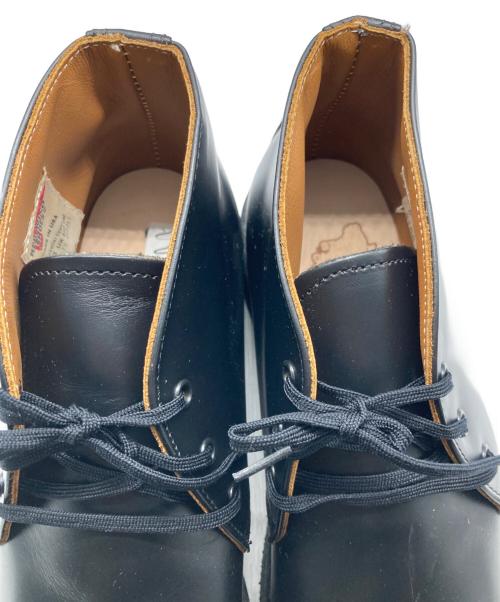 RED WING（レッドウィング）RED WING (レッドウィング) POSTMAN CHUKKA ブラック サイズ:26.5の古着・服飾アイテム