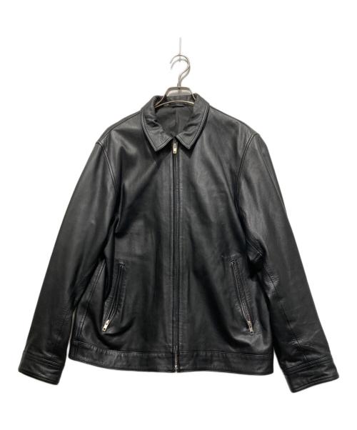 JOURNAL STANDARD（ジャーナルスタンダード）JOURNAL STANDARD (ジャーナルスタンダード) シープレザー シングルライダースジャケット ブラック サイズ:Lの古着・服飾アイテム