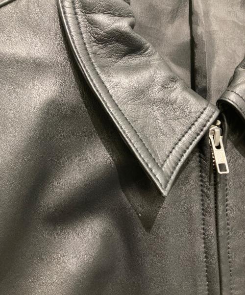 JOURNAL STANDARD（ジャーナルスタンダード）JOURNAL STANDARD (ジャーナルスタンダード) シープレザー シングルライダースジャケット ブラック サイズ:Lの古着・服飾アイテム