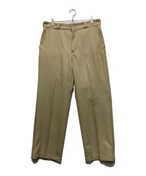 Dickies（ディッキーズ）Dickies (ディッキーズ) JOURNAL STANDARD relume (ジャーナルスタンダード レリューム) 別注スラックスパンツ ベージュ サイズ:XLの古着・服飾アイテム
