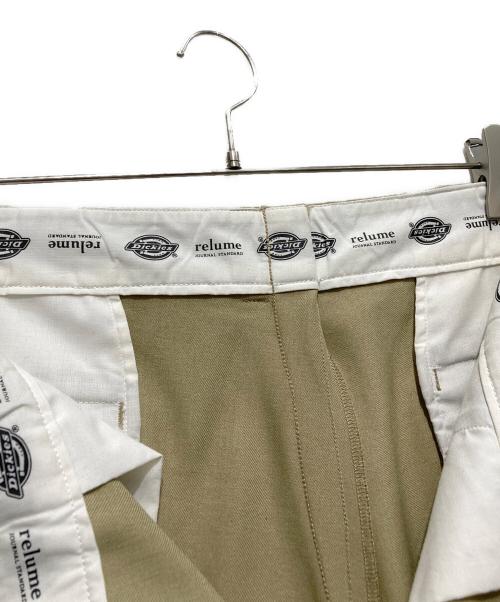 Dickies（ディッキーズ）Dickies (ディッキーズ) JOURNAL STANDARD relume (ジャーナルスタンダード レリューム) 別注スラックスパンツ ベージュ サイズ:XLの古着・服飾アイテム