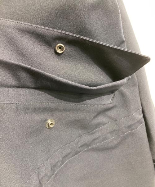 JOHN SMEDLEY（ジョンスメドレー）JOHN SMEDLEY (ジョンスメドレー) スタンドカラーフィッシュテールコート ネイビー サイズ:1の古着・服飾アイテム