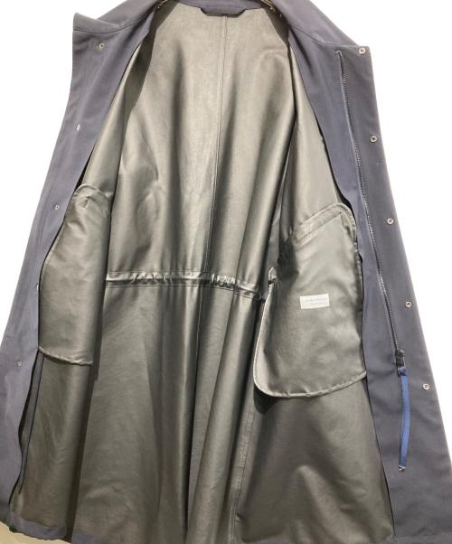 JOHN SMEDLEY（ジョンスメドレー）JOHN SMEDLEY (ジョンスメドレー) スタンドカラーフィッシュテールコート ネイビー サイズ:1の古着・服飾アイテム