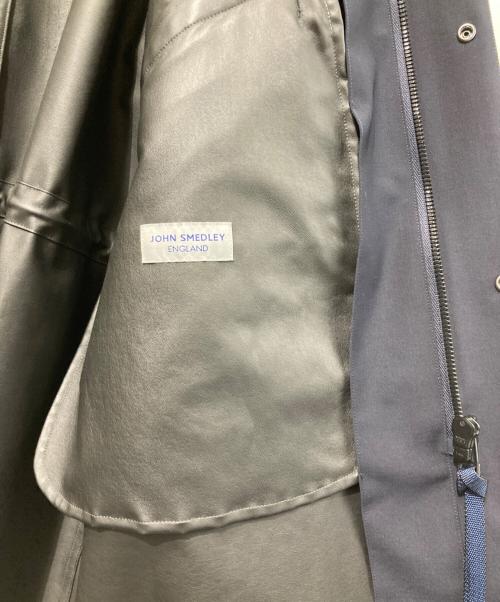 JOHN SMEDLEY（ジョンスメドレー）JOHN SMEDLEY (ジョンスメドレー) スタンドカラーフィッシュテールコート ネイビー サイズ:1の古着・服飾アイテム
