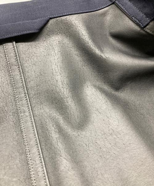 JOHN SMEDLEY（ジョンスメドレー）JOHN SMEDLEY (ジョンスメドレー) スタンドカラーフィッシュテールコート ネイビー サイズ:1の古着・服飾アイテム