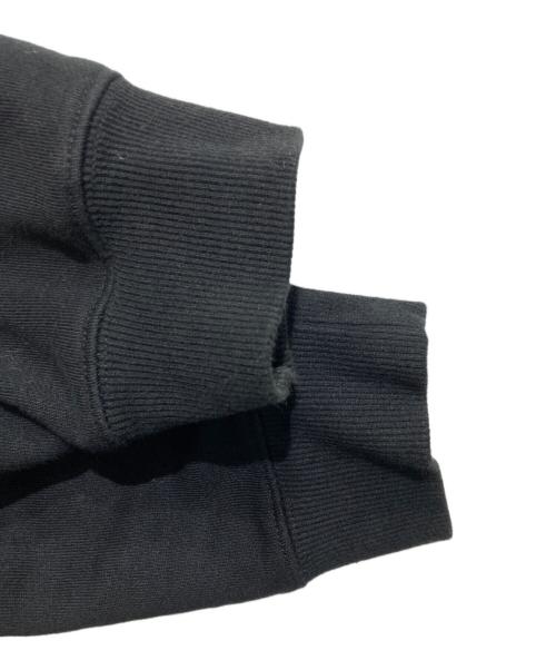 stussy（ステューシー）stussy (ステューシー) クラウンロゴプリントパーカー ブラック サイズ:Lの古着・服飾アイテム