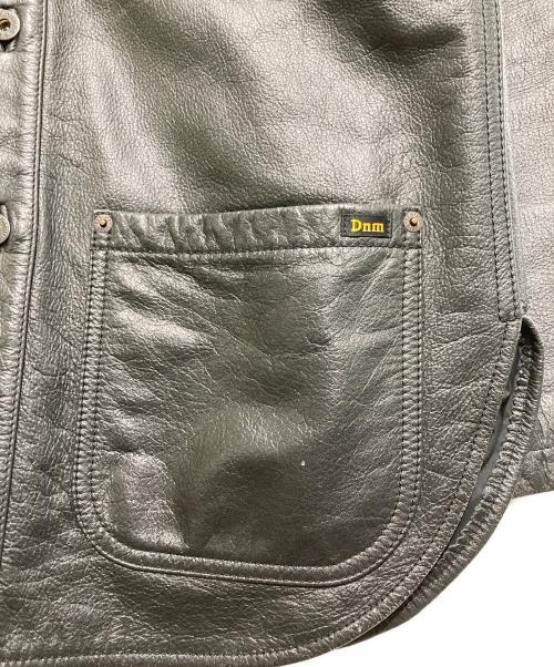 DENIME（ドゥニーム）DENIME (ドゥニーム) レザージャケット ブラック サイズ:40の古着・服飾アイテム